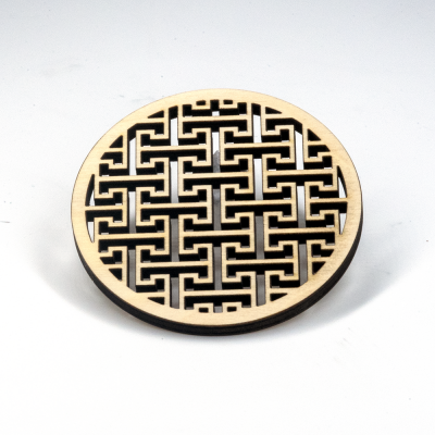 Onderzetters rond patroon set - 5 Onderzetters rond patroon set - 5