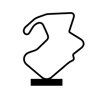 Geschenk | Circuit Laguna Seca| Kunststof - 1