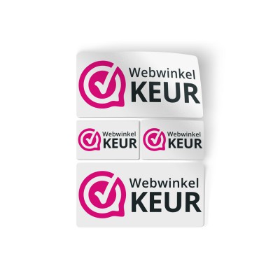 WebwinkelKeur stickers - 1