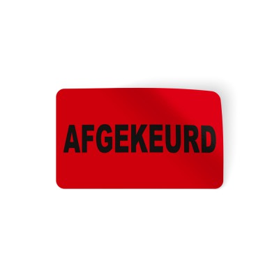 Afgekeurd Stickers Pictogrammen - 1