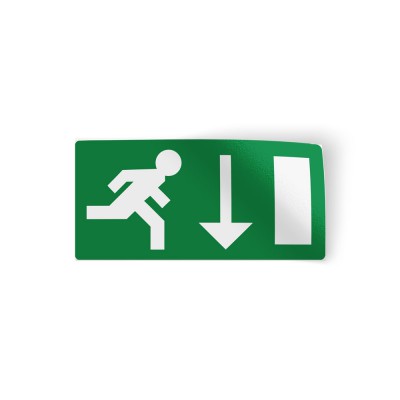 Nooduitgang beneden - 1