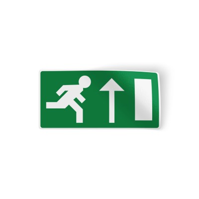 Nooduitgang rechtdoor - 1