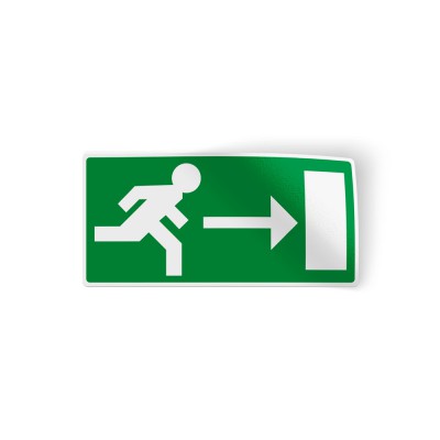 Nooduitgang rechts - 1