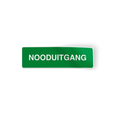 Nooduitgang tekst - 1 Nooduitgang tekst - 1