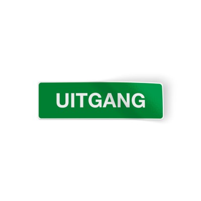 Uitgang tekst - 1