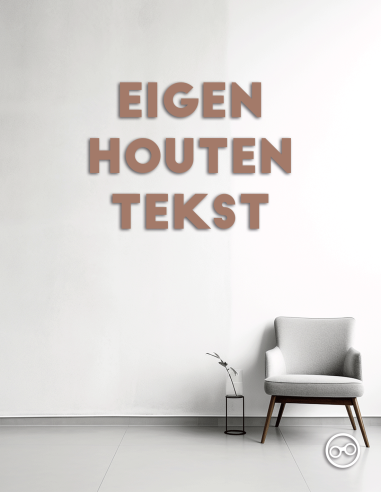 Bedenk en ontwerp je eigen houten tekst - 2