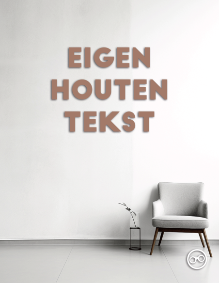 Bedenk en ontwerp je eigen houten tekst - 2