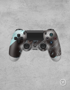 Playstation 4 Controller Skin Coffee