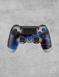 Playstation 4 Controller Skin Shattered
