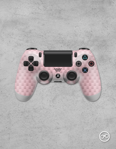 Playstation 4 Controller Skin Carbon Roze