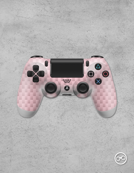 Playstation 4 Controller Skin Carbon Roze