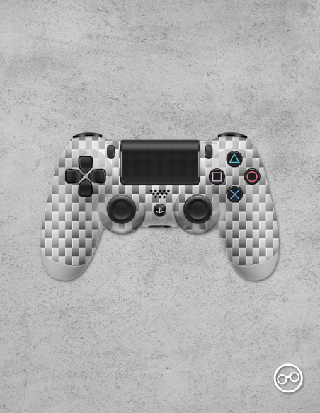 Playstation 4 Controller Skin Carbon Wit Playstation 4 Controller Skin Carbon Wit
