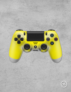 Playstation 4 Controller Skin Geel