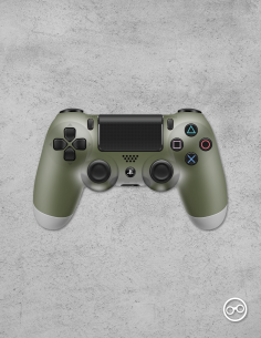 Playstation 4 Controller Skin Olijf
