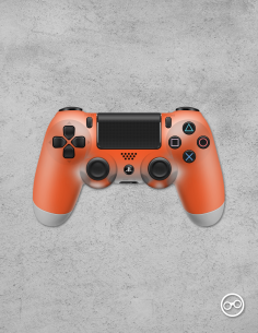 Playstation 4 Controller Skin Oranje