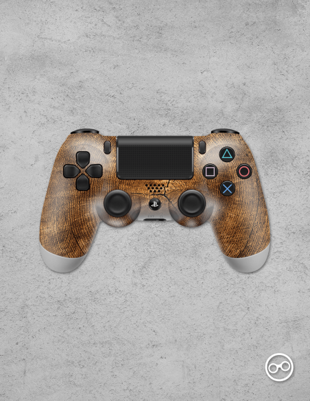 Playstation 4 Controller Skin Hout Ash