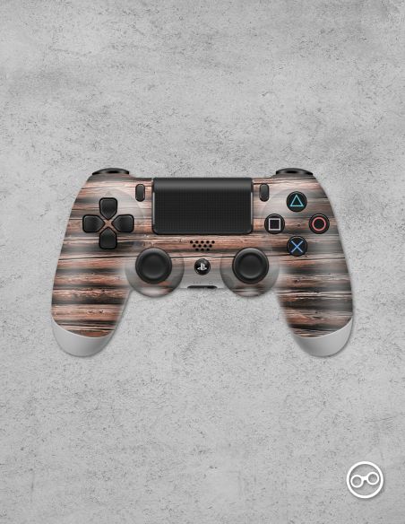 Playstation 4 Controller Skin Hout Beams