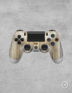 Playstation 4 Controller Skin Hout Cambara