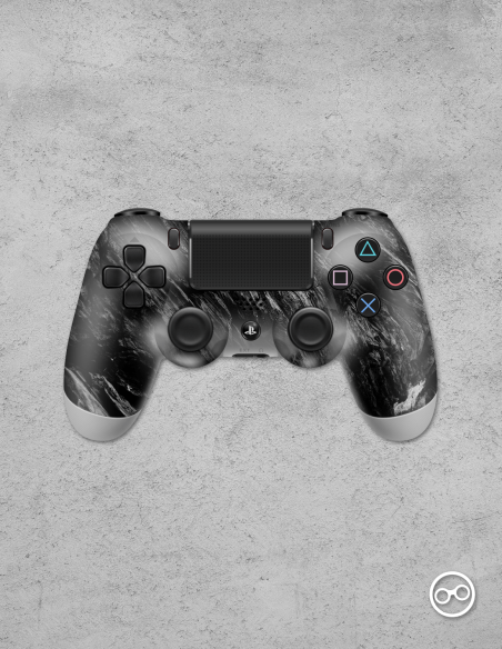 Playstation 4 Controller Skin Hout Charcoal