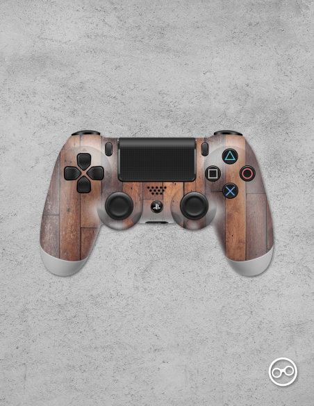 Playstation 4 Controller Skin Hout Kapur