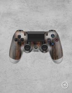 Playstation 4 Controller Skin Hout Knots