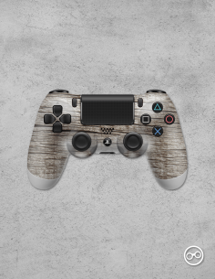 Playstation 4 Controller Skin Hout Limba