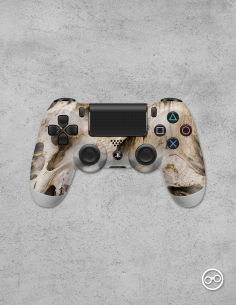 Playstation 4 Controller Skin Hout Driftwood