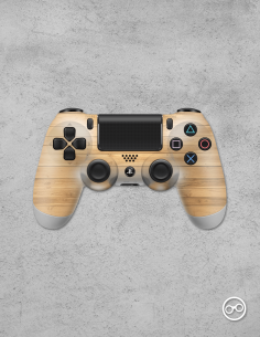 Playstation 4 Controller Skin Hout Floorboard