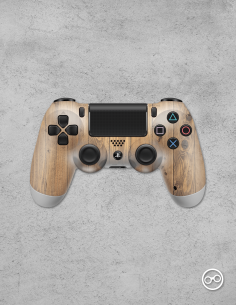 Playstation 4 Controller Skin Hout Garapa