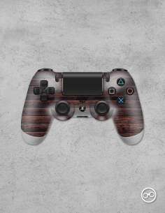 Playstation 4 Controller Skin Hout Gradient