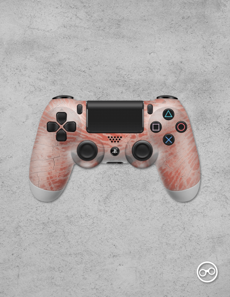 Playstation 4 Controller Skin Hout Rose
