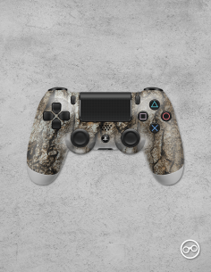 Playstation 4 Controller Skin Hout Spruce