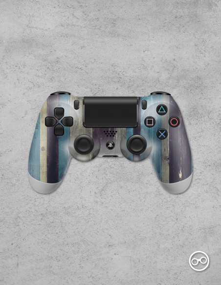Playstation 4 Controller Skin Hout Vintage