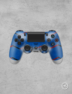 Playstation 4 Controller Skin Woodblock Ai