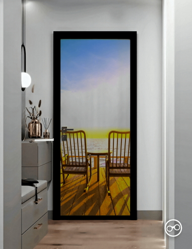 Eigen ontwerp deursticker