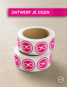 Stickermaster #1 Stickers op rol eigen ontwerp of logo