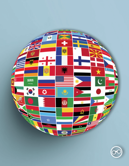 Vlaggen van alle landen mogelijk kopen? - Stickermaster