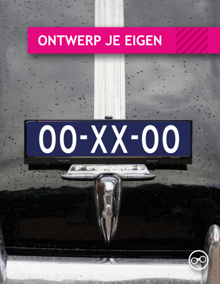 Oldtimer kentekensticker - 1