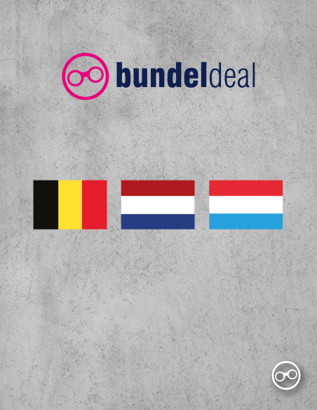 Vlaggenstickers Bundeldeal Europese Benelux