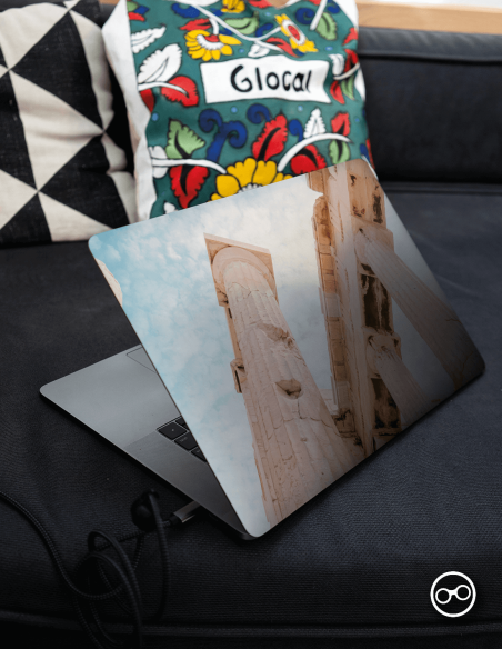 Athene Parthenon laptopsticker – stijlvolle vinyl skin voor laptop en MacBook