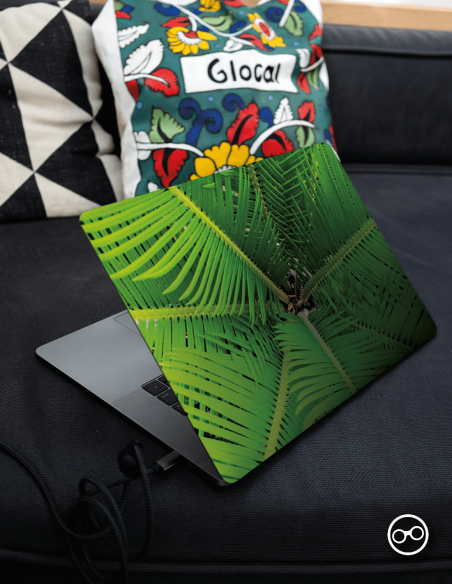 Exotische Bladeren Laptop Sticker - 1