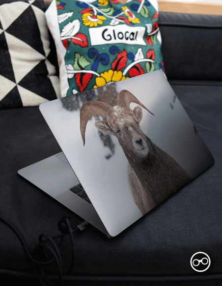 Berg Geit Laptop Sticker - 1