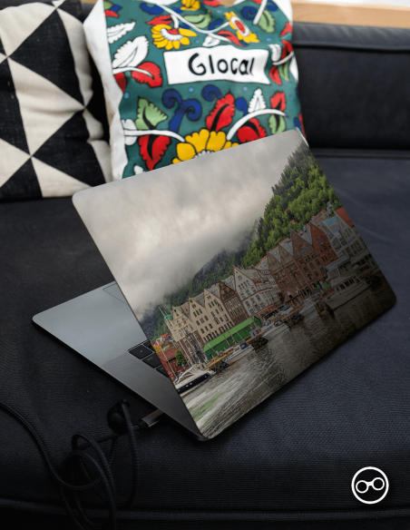 Bergen Haven Laptop Sticker - 1