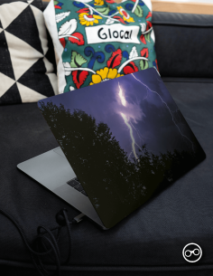 Bliksem Laptop Sticker - 1