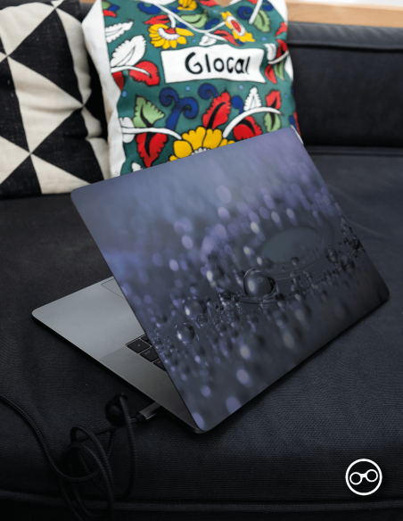 Blur Light Beads Laptop Sticker - 1