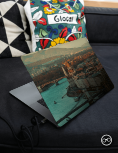 Boedapest Skyline Laptop Sticker - 1
