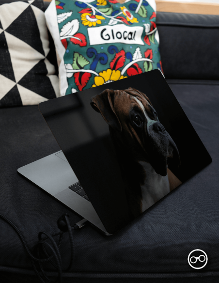 Boxer Laptop Sticker - 1