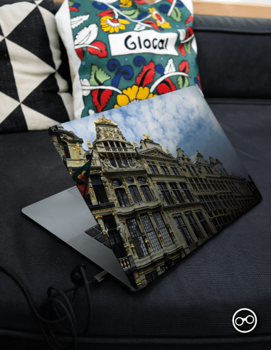 Brussel Atomium Laptop Sticker - 1