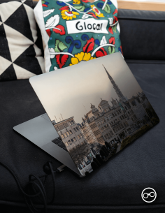 Brussel Centrum Laptop Sticker - 1