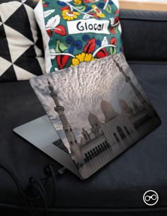 Cairo-Moskee Laptop Sticker - 1